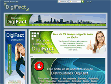 Tablet Screenshot of distribuidores.digifact.com.mx